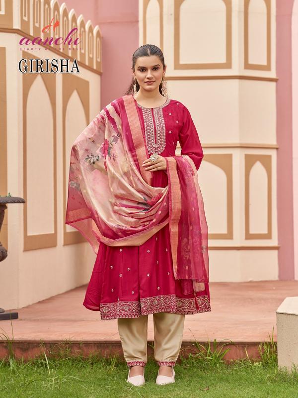 Aanchi Girisha catalog wholesale kurtis buy online
