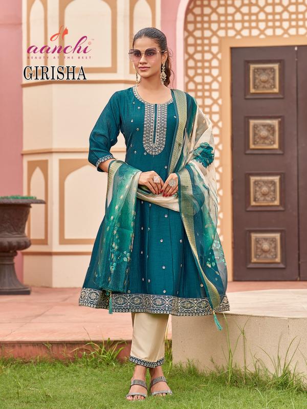 Aanchi Girisha catalog wholesale kurtis buy online