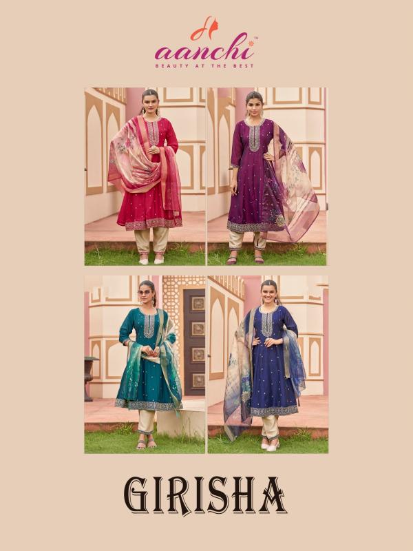 Aanchi Girisha catalog wholesale kurtis buy online