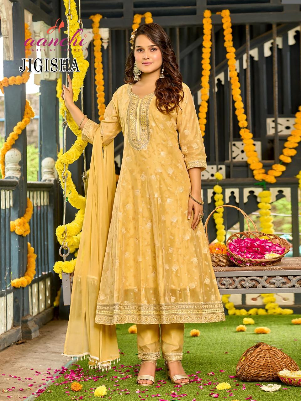 Aanchi Jigisha catalog avaasa brand kurtis wholesale