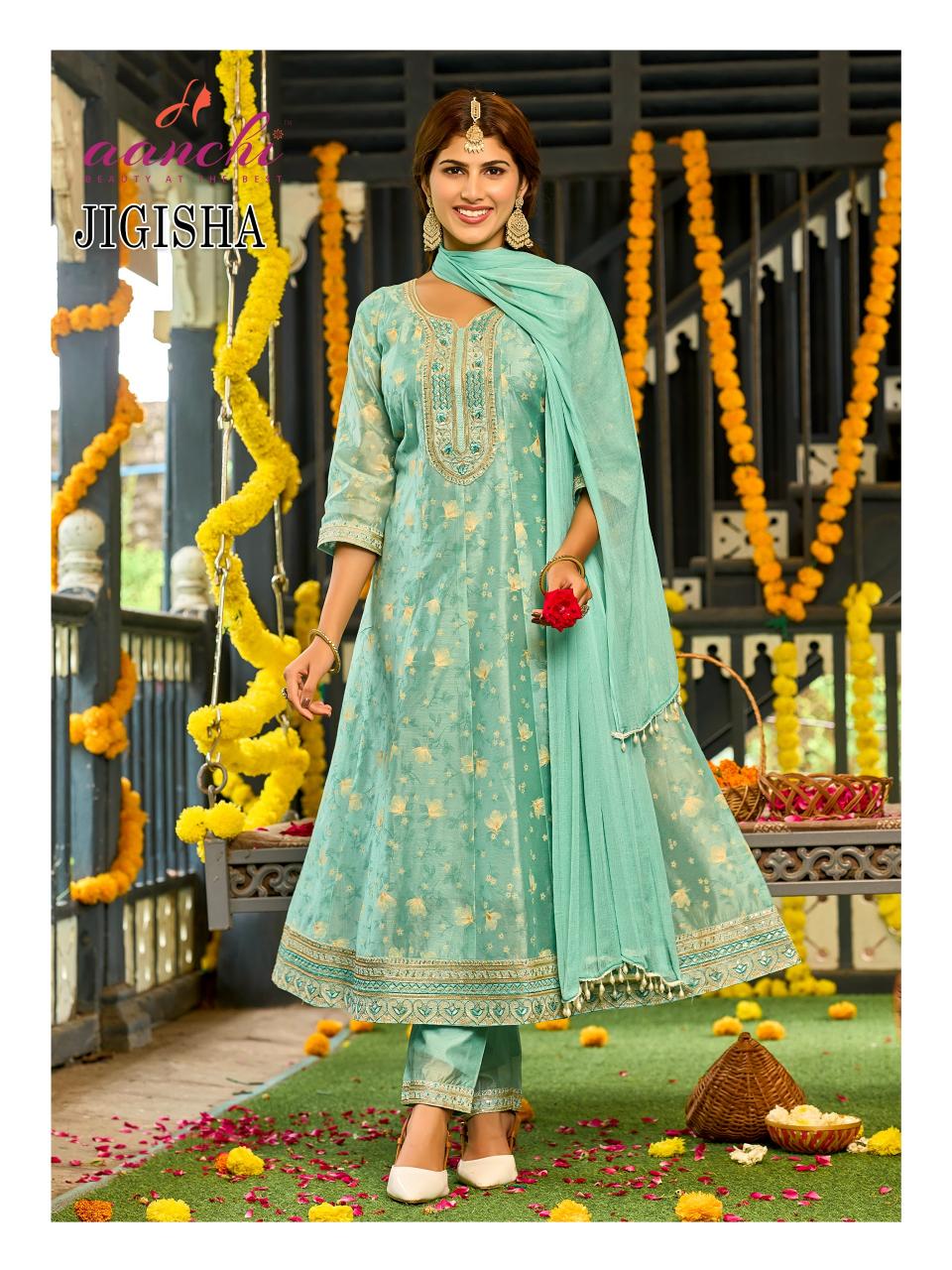 Aanchi Jigisha catalog avaasa brand kurtis wholesale