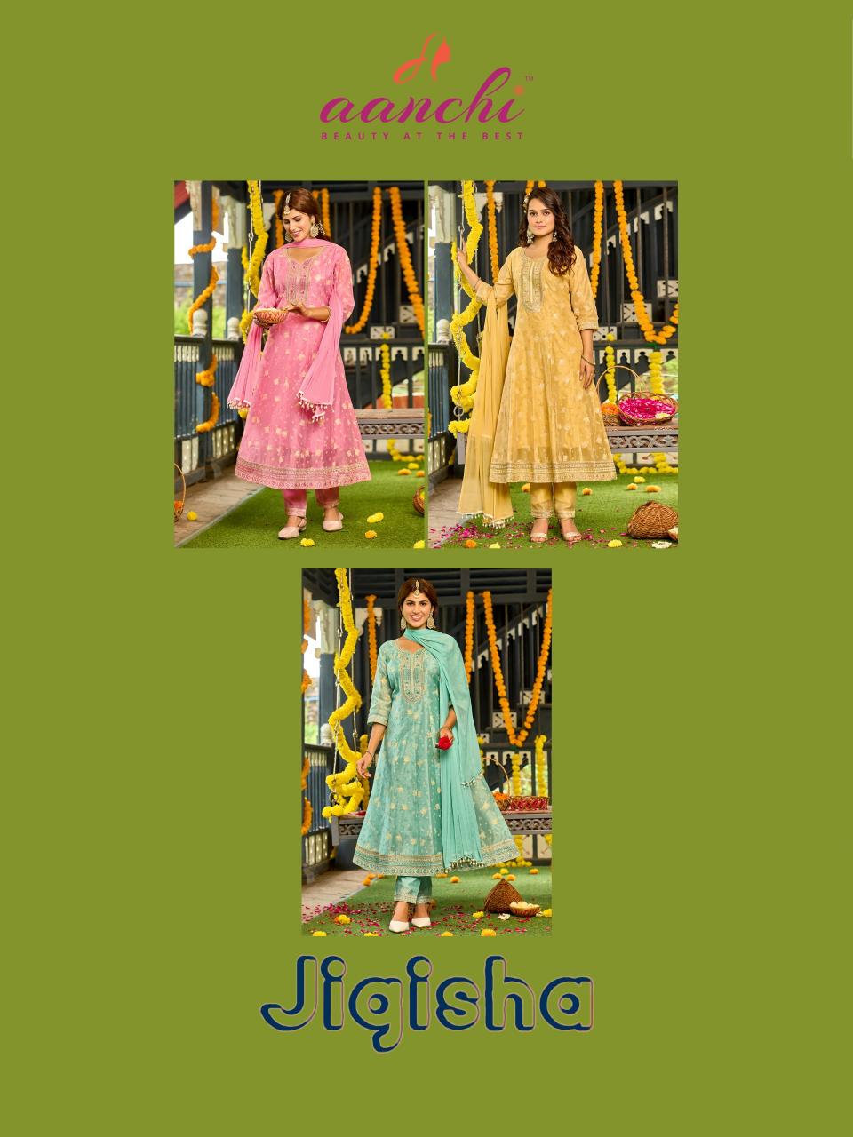 Aanchi Jigisha catalog avaasa brand kurtis wholesale