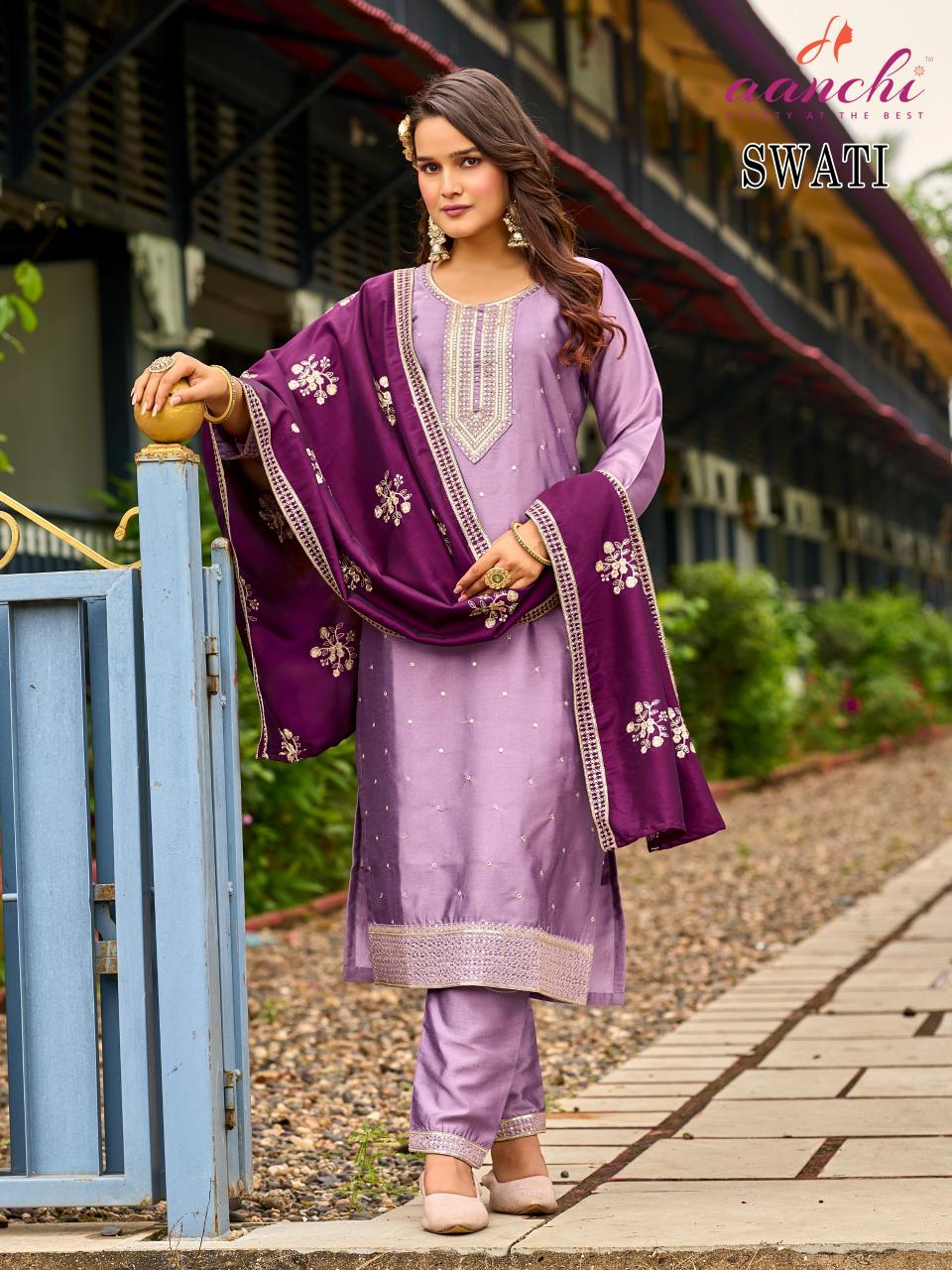 Aanchi Swati catalog wholesale kurtis in chennai