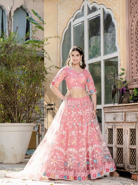 Aawiya 04 Pink catalog buy ghagra lehenga online india
