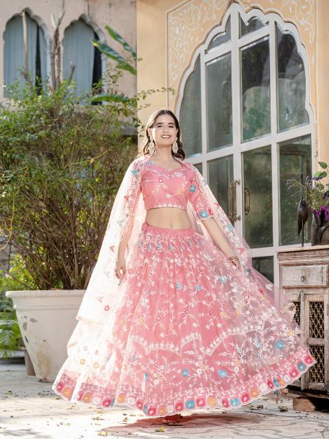 Aawiya 04 Pink catalog buy ghagra lehenga online india