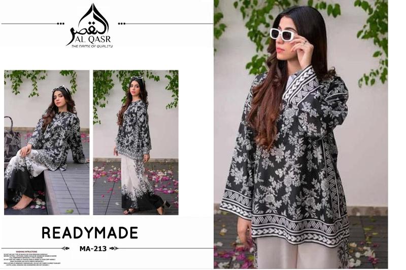 AL Qasr 213 catalog pakistani style coord set