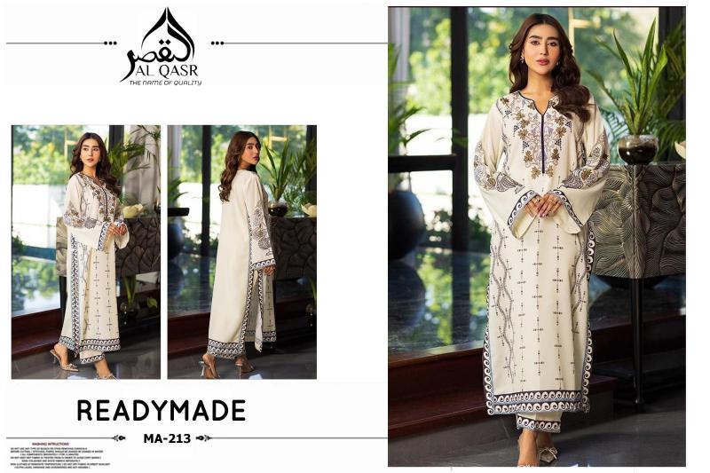 AL Qasr 213 catalog pakistani style coord set