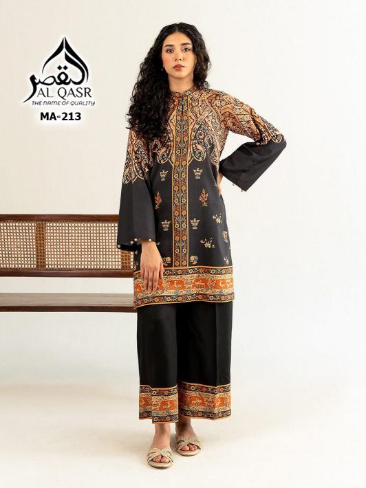 AL Qasr 213 catalog pakistani style coord set