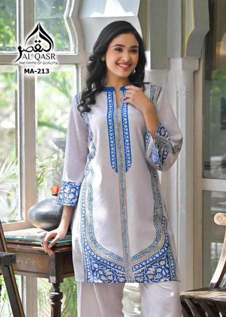 AL Qasr 213 catalog pakistani style coord set