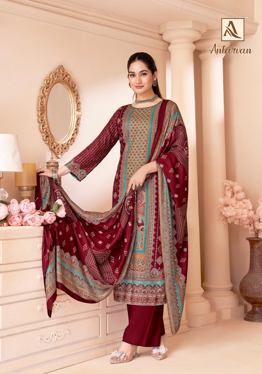 Alok Antarvan catalog best wholesale dress materials in hyderabad
