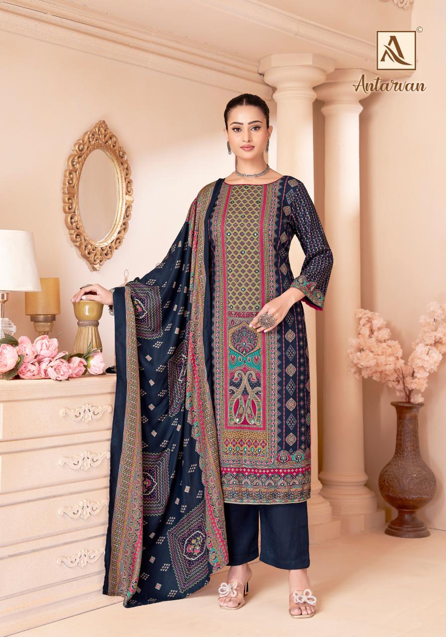 Alok Antarvan catalog best wholesale dress materials in hyderabad