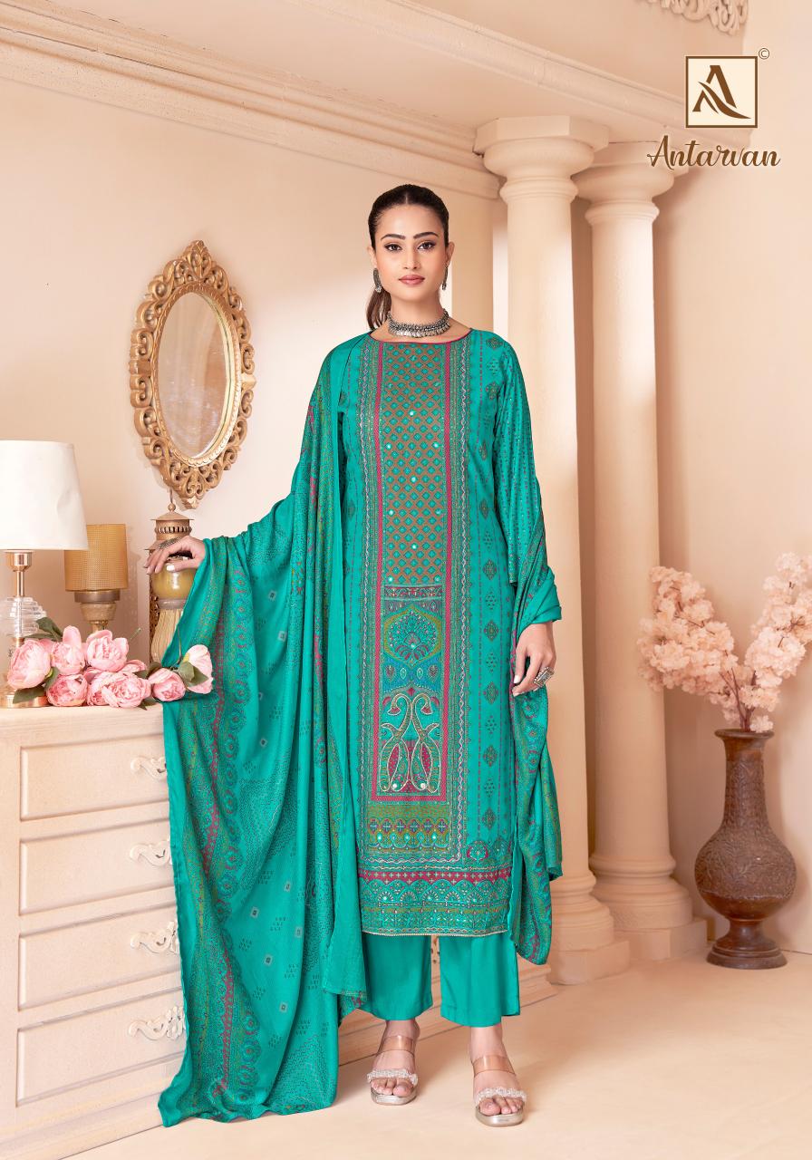Alok Antarvan catalog best wholesale dress materials in hyderabad