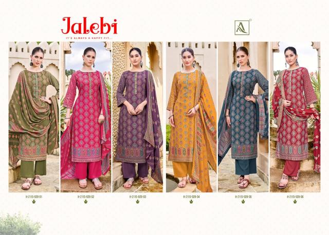 Alok Jalebi catalog dress material wholesale in pune