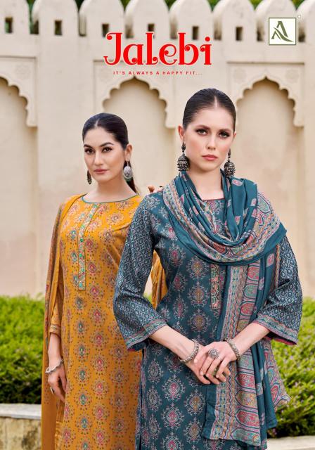 Alok Jalebi catalog dress material wholesale in pune