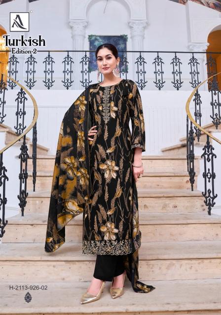Alok Turkish vol 2 catalog dress material wholesale in jaipur