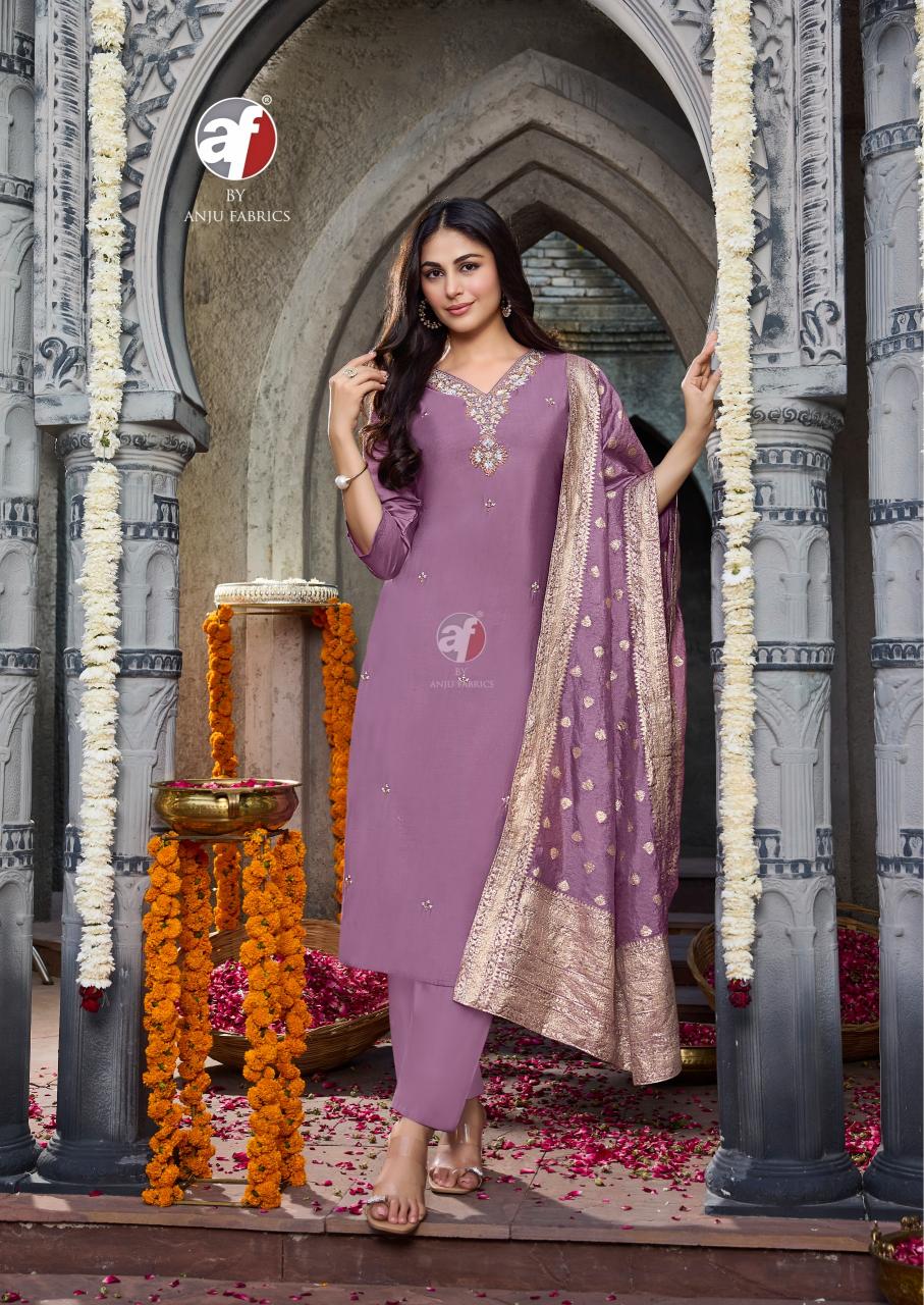 Anju Fabrics Vastra Vol 6 catalog wholesale kurtis design catalog