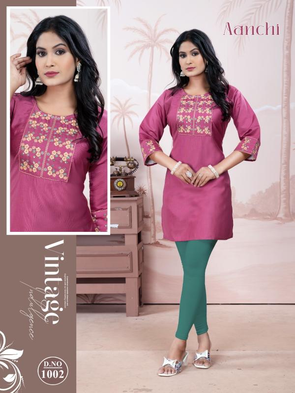 Beauty Queen Aanchi vol.0.3 catalog wholesale kurtis in malaysia