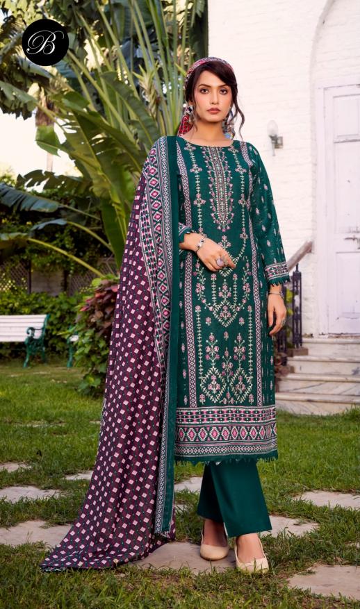 Belliza Bin Saeed Vol 9 catalog wholesale dress materials dealers