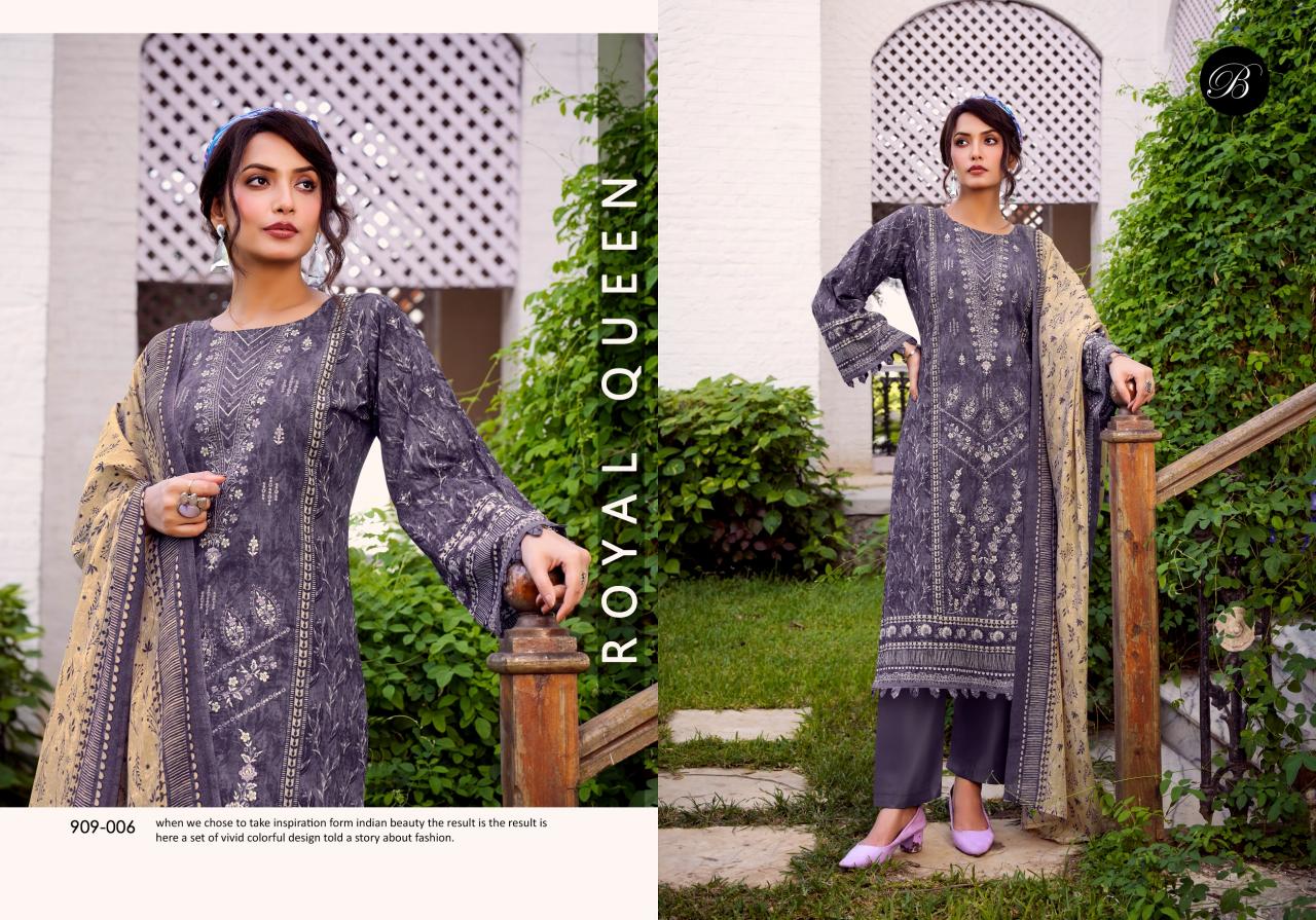 Belliza Bin Saeed Vol 9 catalog wholesale dress materials dealers