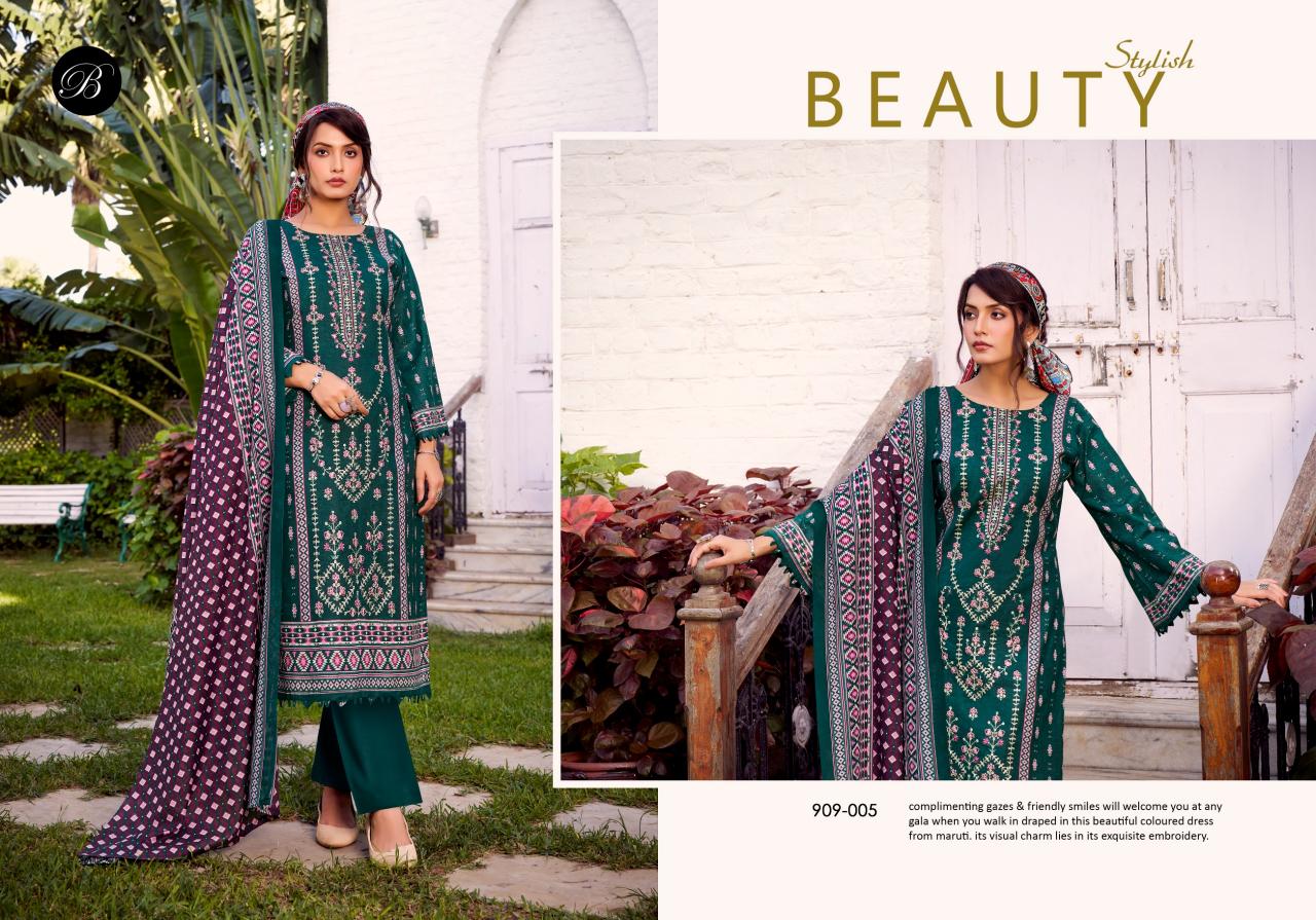 Belliza Bin Saeed Vol 9 catalog wholesale dress materials dealers