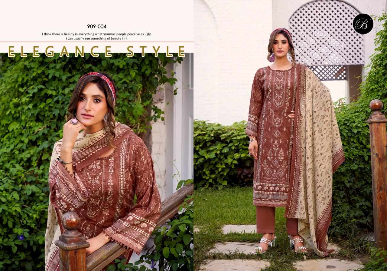 Belliza Bin Saeed Vol 9 catalog wholesale dress materials dealers