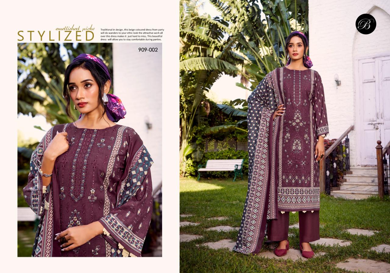 Belliza Bin Saeed Vol 9 catalog wholesale dress materials dealers