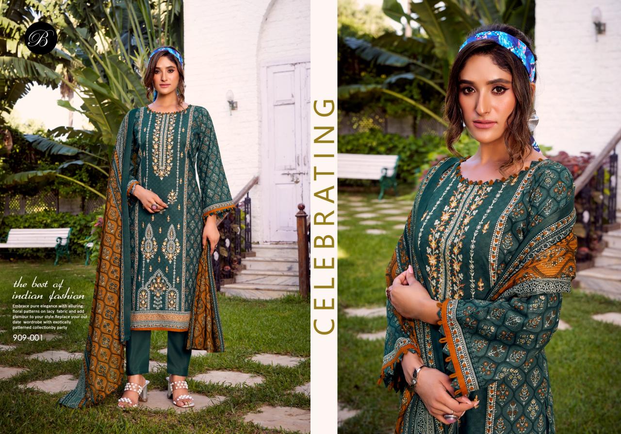 Belliza Bin Saeed Vol 9 catalog wholesale dress materials dealers