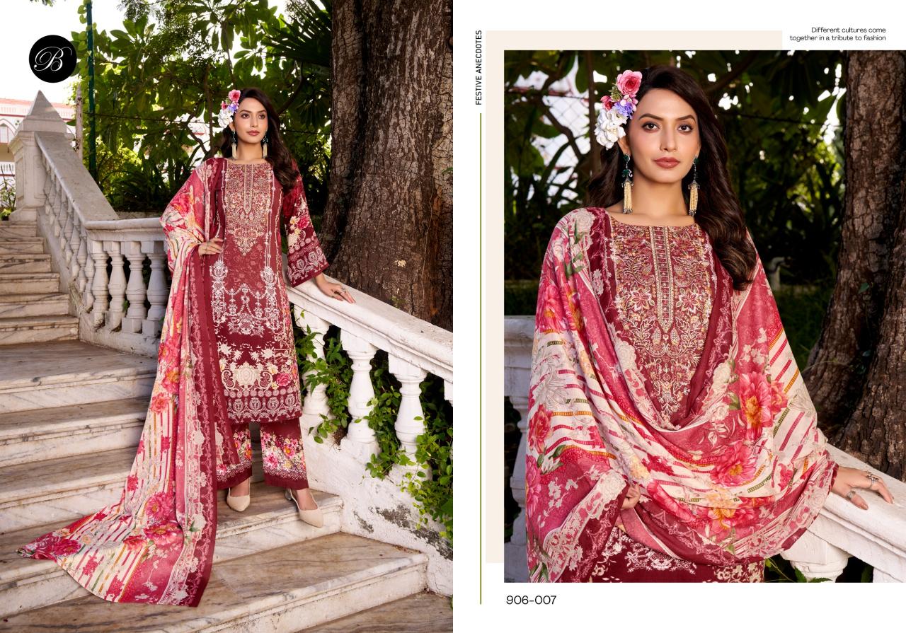 Belliza Dilshad Vol 5 Catalog wholesale ladies dress material in ludhiana