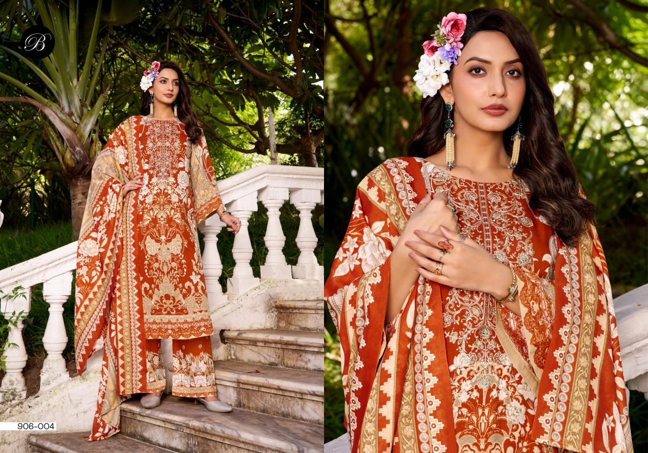 Belliza Dilshad Vol 5 Catalog wholesale ladies dress material in ludhiana