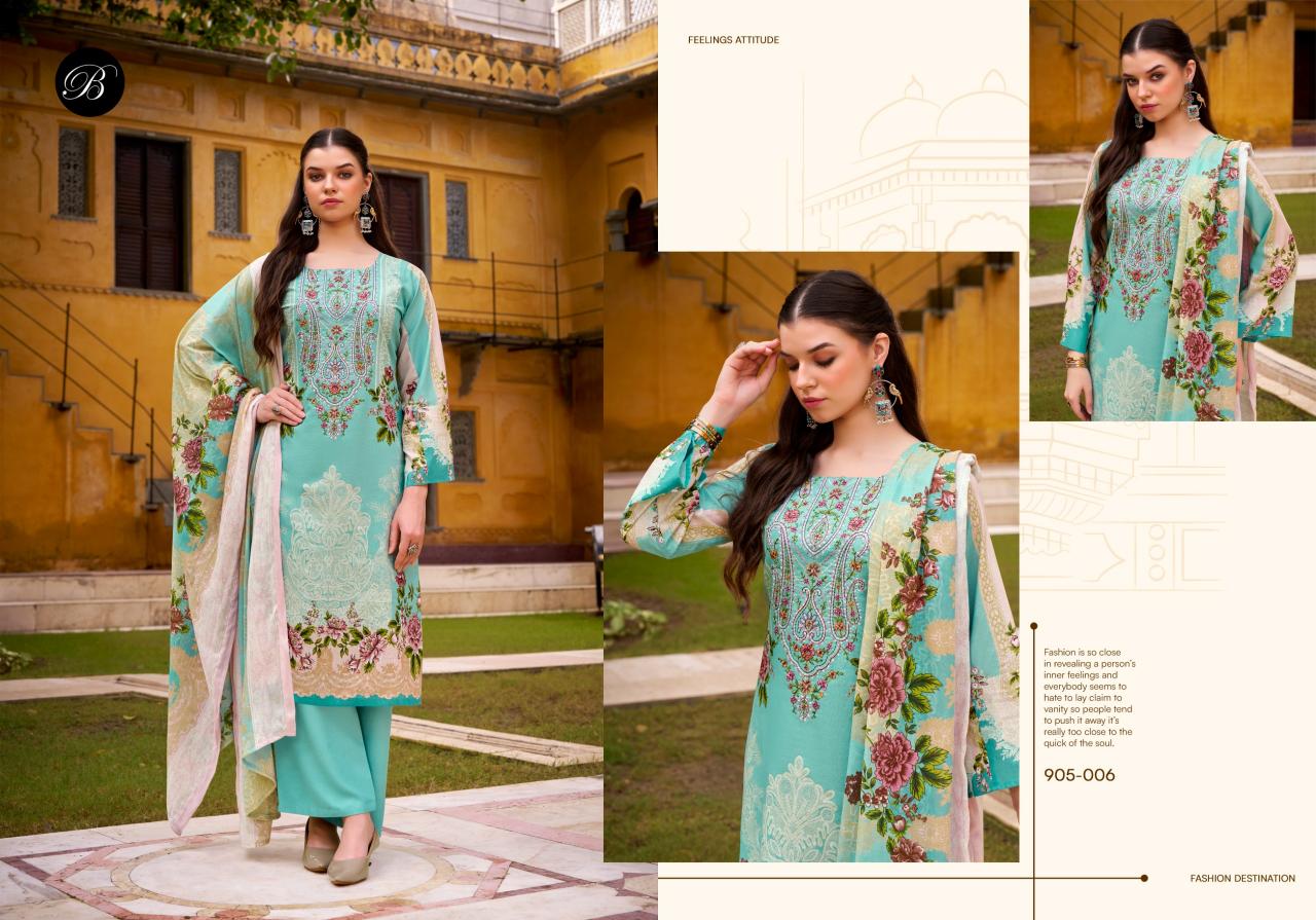 Belliza Naira Vol 119 catalog wholesale dress materials in sowcarpet