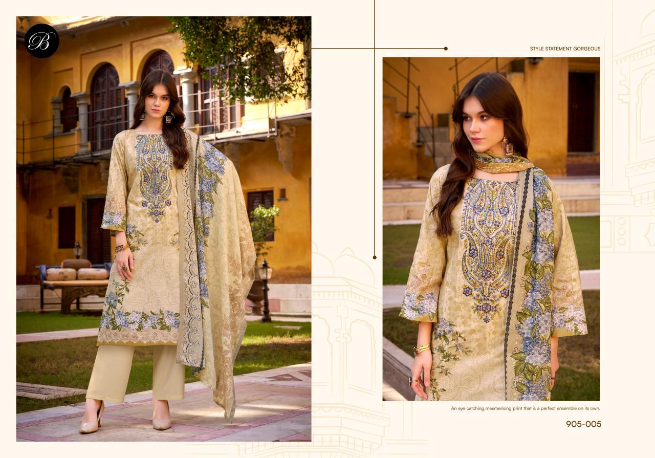 Belliza Naira Vol 119 catalog wholesale dress materials in sowcarpet