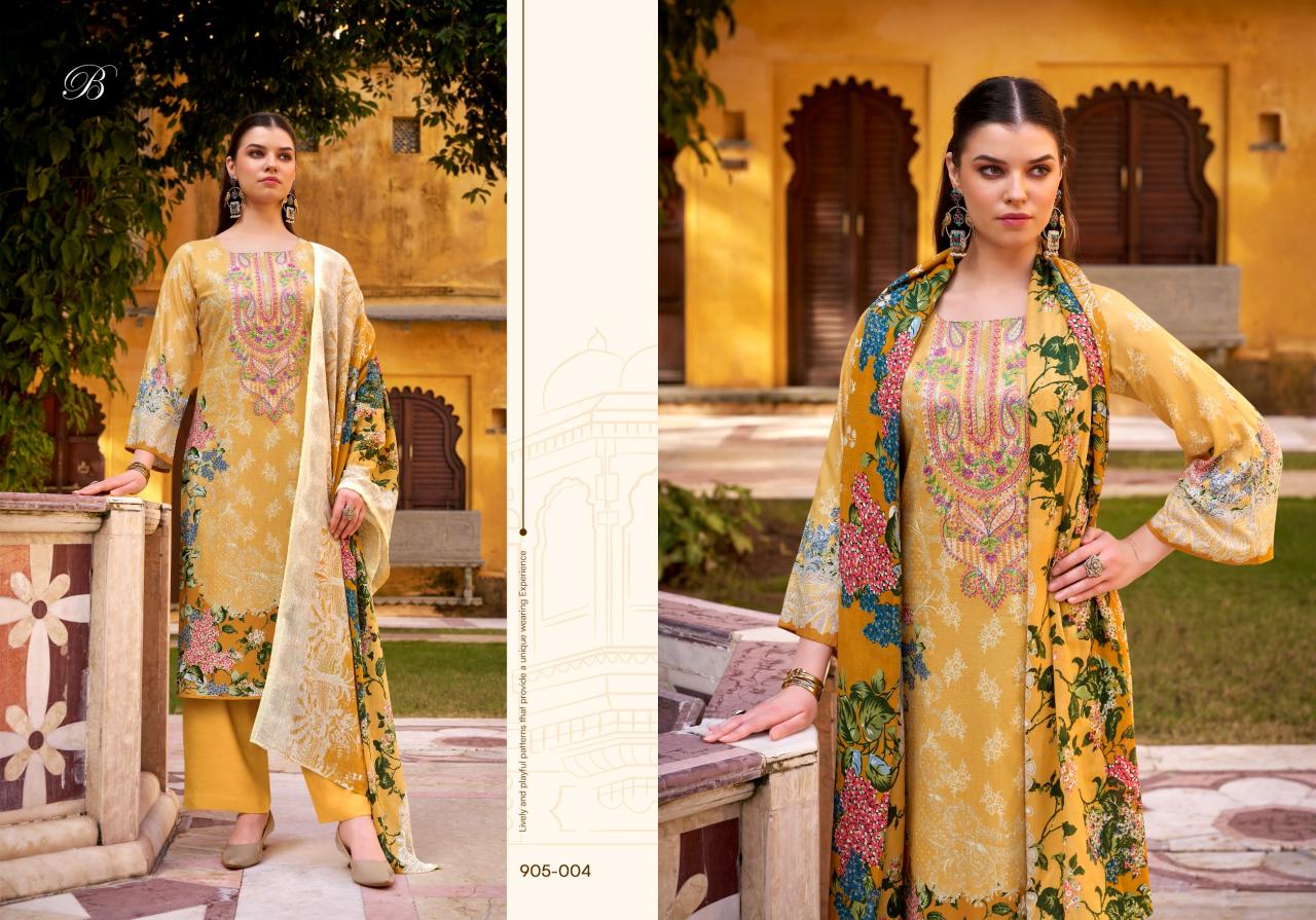Belliza Naira Vol 119 catalog wholesale dress materials in sowcarpet