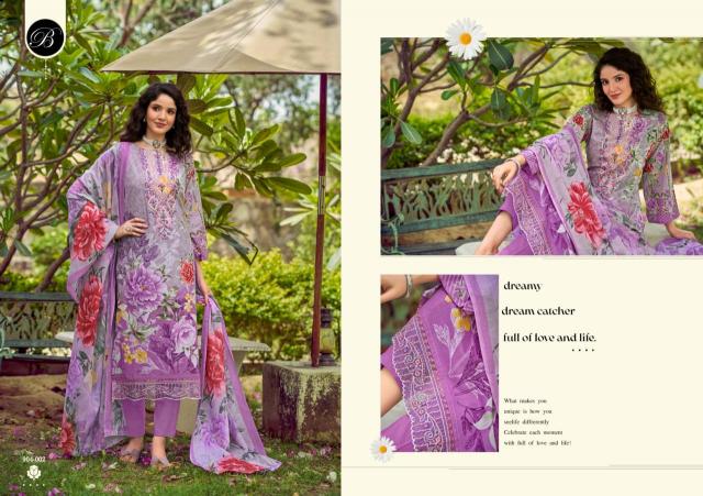 Belliza Yasmin vol 3 catalog dress material for girls wholesale shop in rishikesh