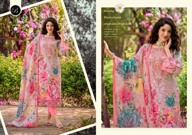 Belliza Yasmin vol 3 catalog dress material for girls wholesale shop in rishikesh