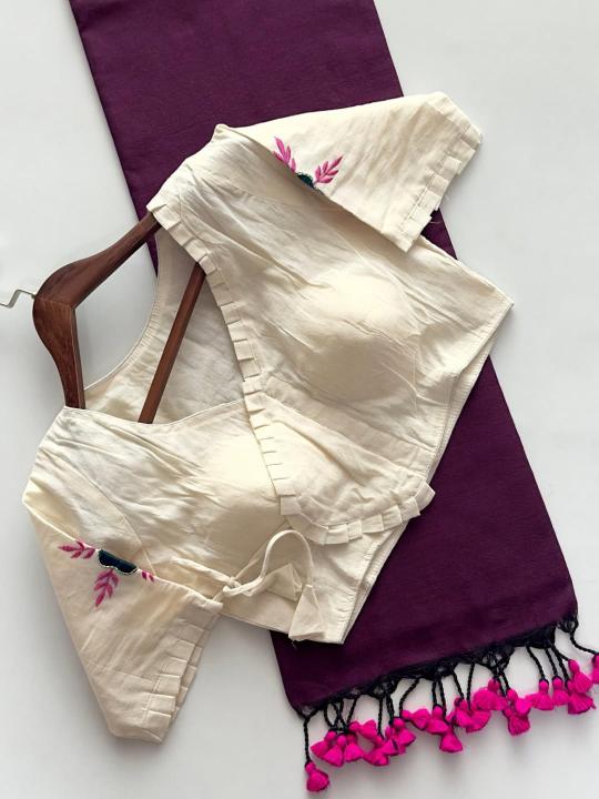 Blousewala Hk6 Khadi cotton Vol 6 catalog designer sarees in surat