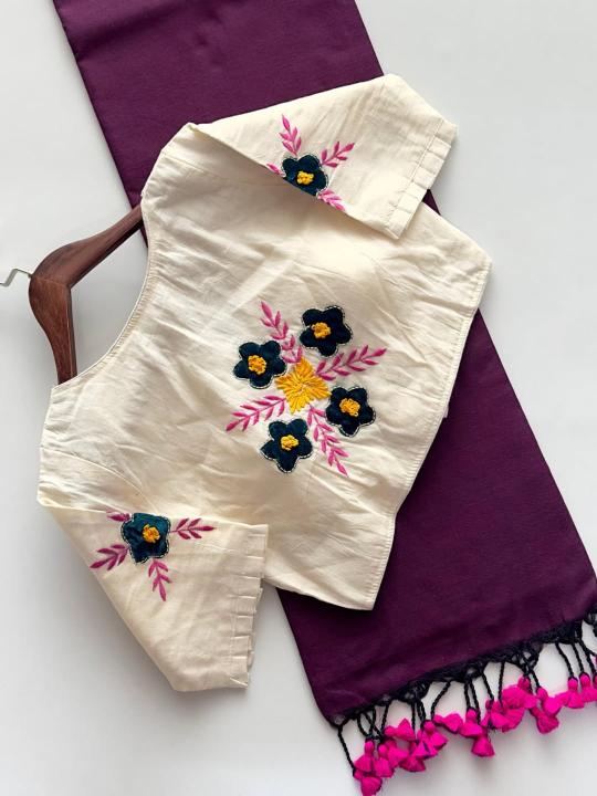 Blousewala Hk6 Khadi cotton Vol 6 catalog designer sarees in surat