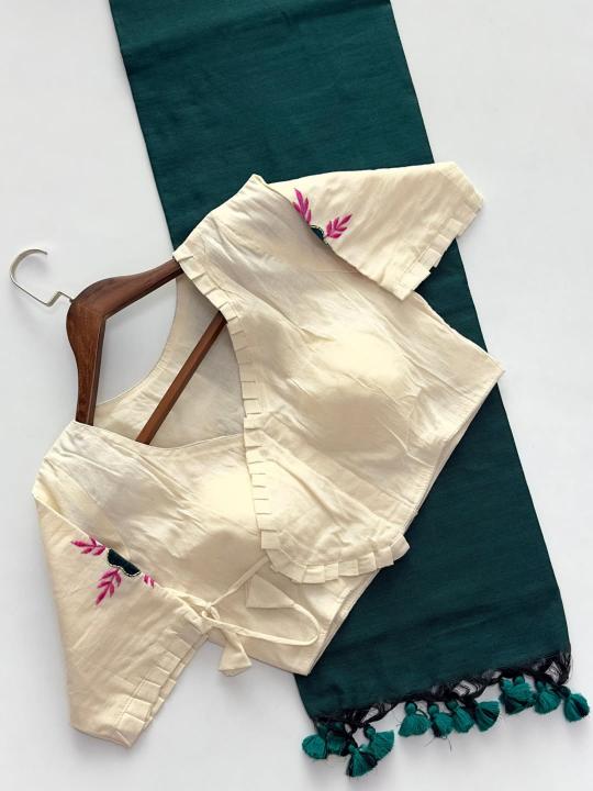 Blousewala Hk6 Khadi cotton Vol 6 catalog designer sarees in surat