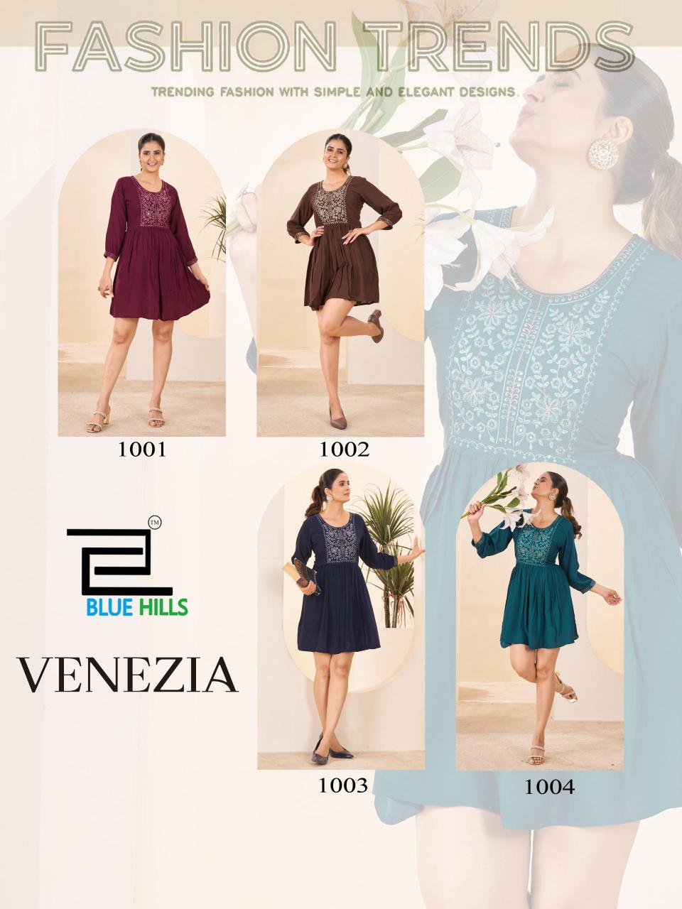 Blue Hills Venezia catalog kurtis for women wholesale