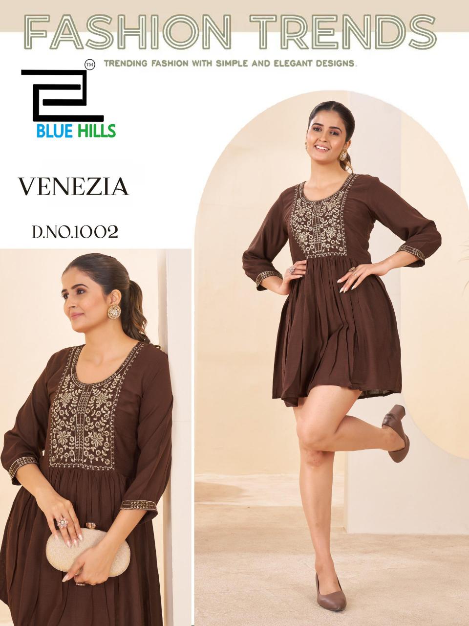 Blue Hills Venezia catalog kurtis for women wholesale