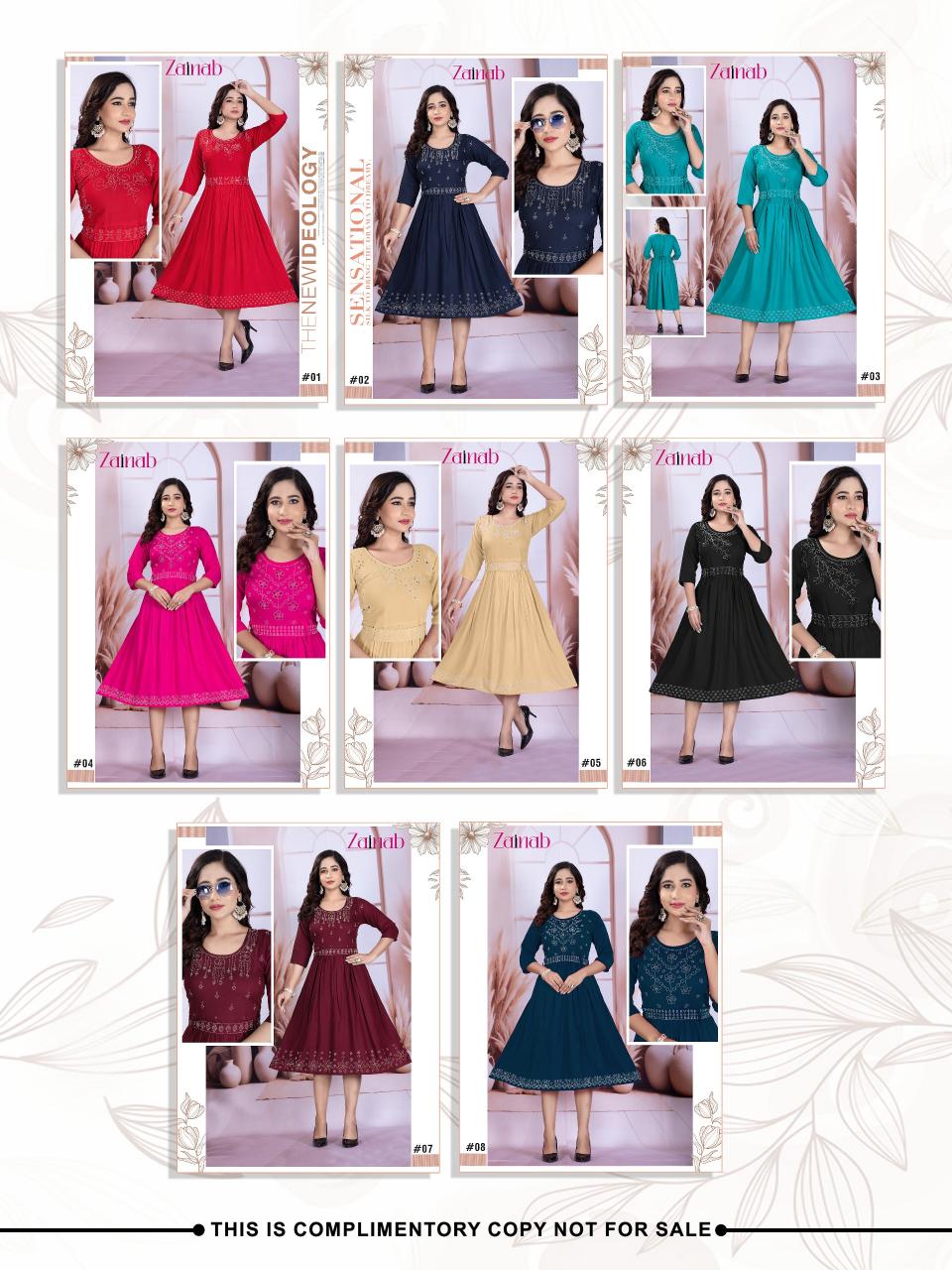 Brauty Zainab catalog wholesale kurtis in mangaldas market