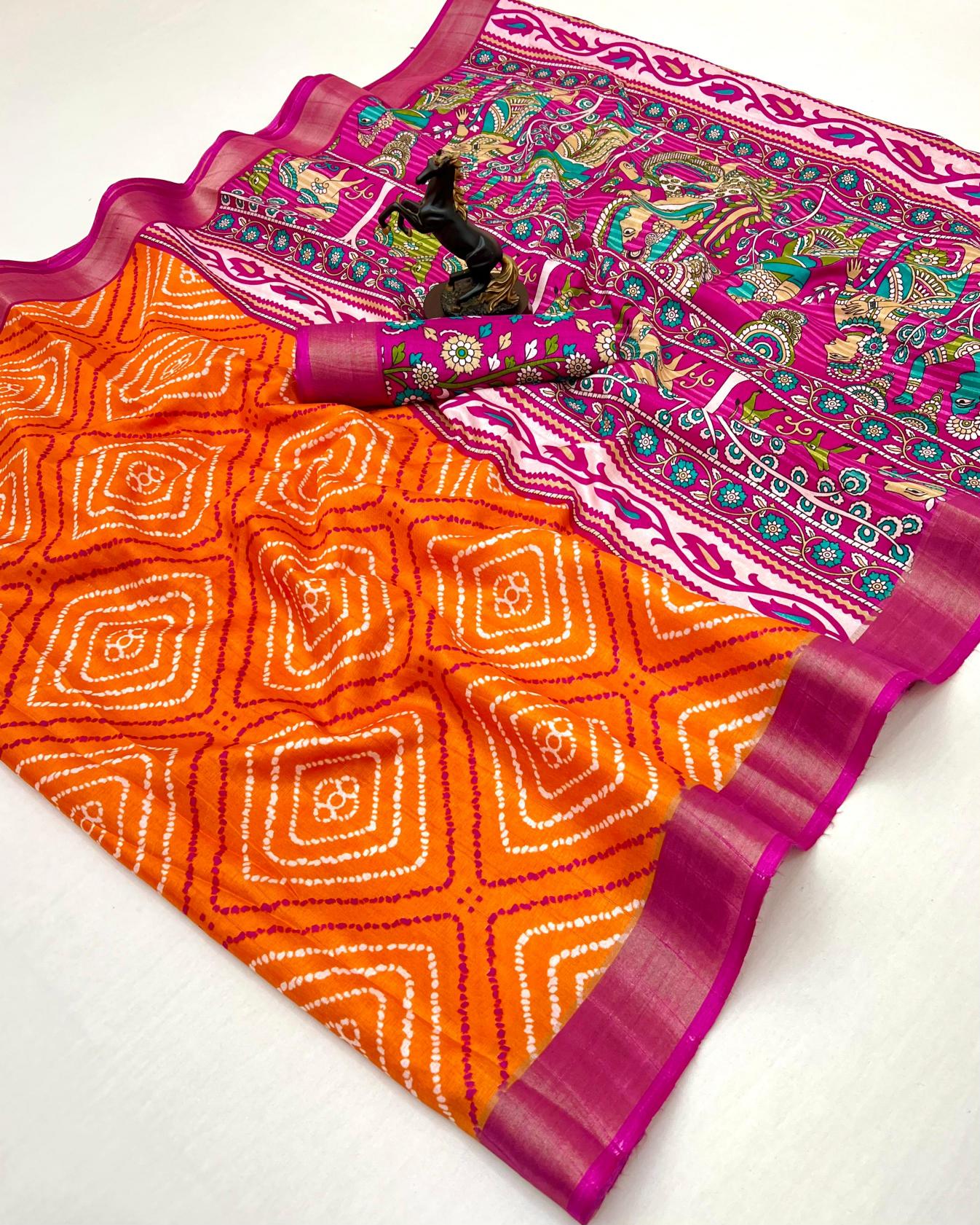 Dazira Festival vol 5 catalog bandhani saree surat