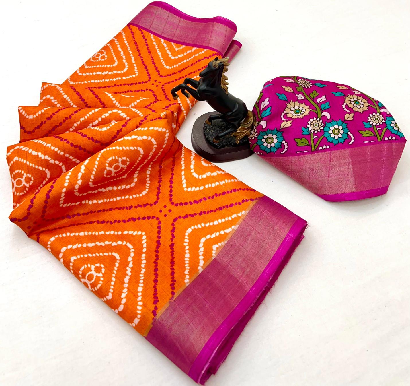 Dazira Festival vol 5 catalog bandhani saree surat