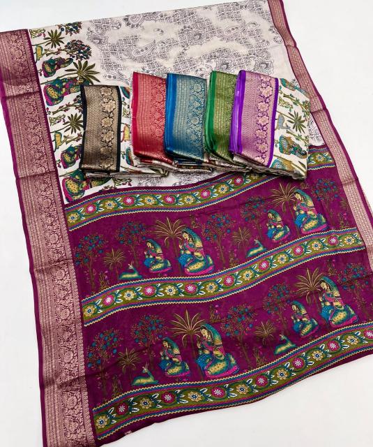 Dazira Festival vol 9 catalog traditional print saree surat