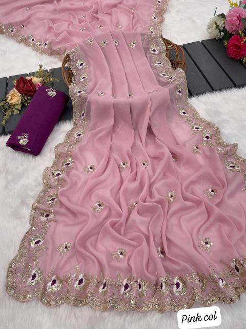 Dazira Georgette silk vol 2 catalog surat wholesale saree market
