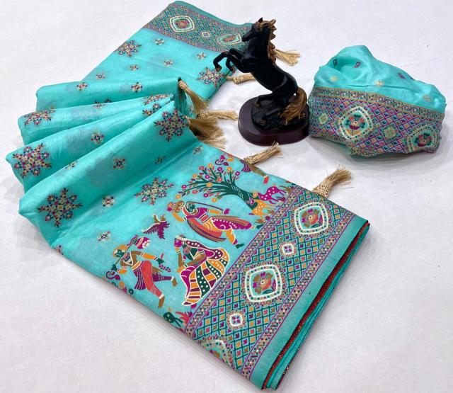 Dazira Pashmina Kashmiri catalog wholesale saree from surat