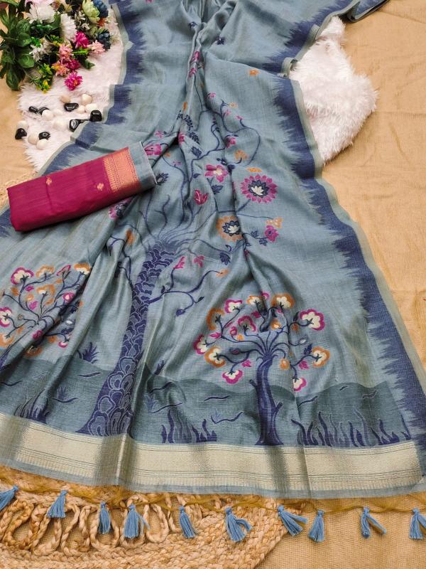 Dazira Premium soft muga Cotton vol 25 Catalog surat saree wholesale market contact number