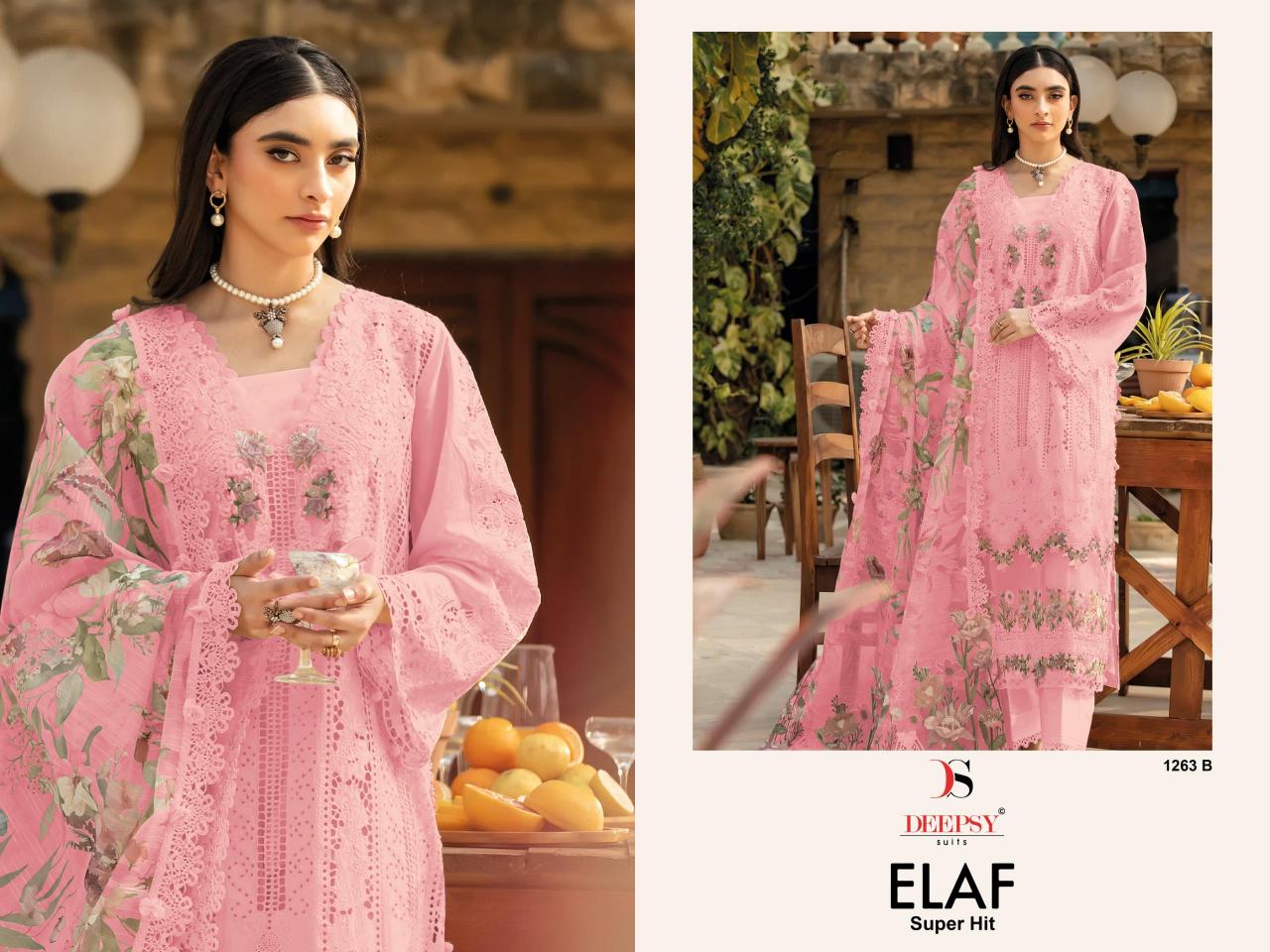 Deepsy Elaf Super Hit catalog pakistani suits at wholesale price in delhi