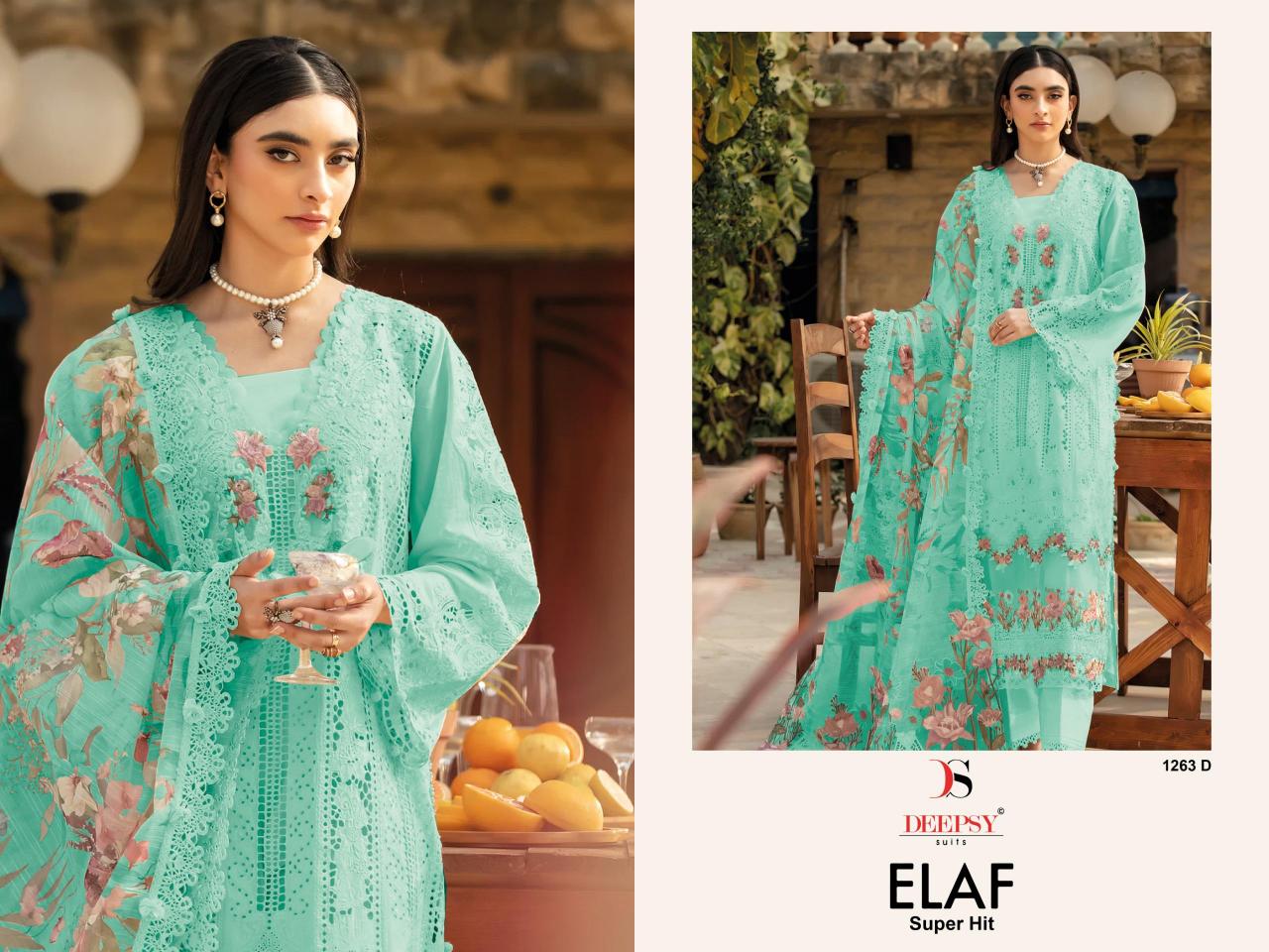 Deepsy Elaf Super Hit catalog pakistani suits at wholesale price in delhi