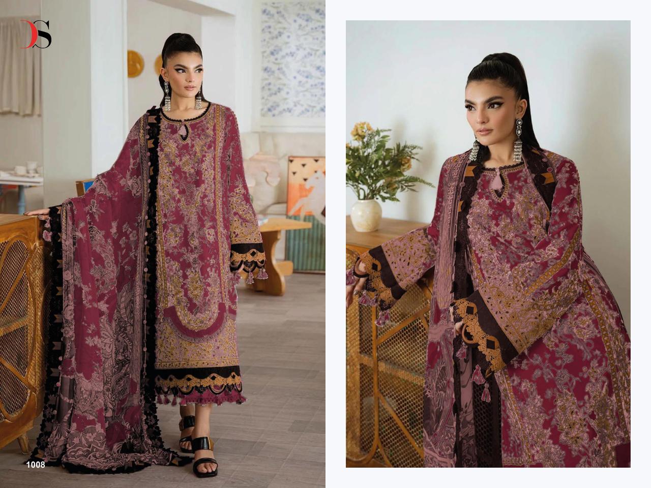 Deepsy Jade Premium catalog Cotton Duppatta pakistani suits at wholesale price in delhi 