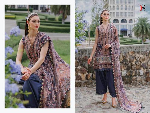 Deepsy Jade Urban 25 Vol 5 catalog Cotton Dupatta pakistani original suits wholesale